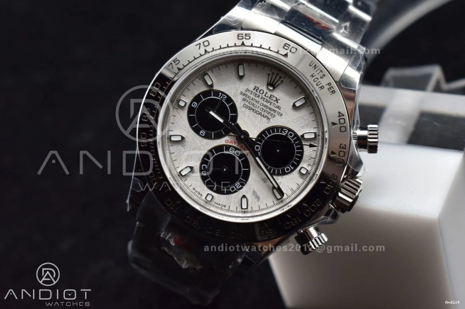 Daytona SS Meteorite Bracelet on Dial Edition Best 1:1 SA4130 QF V2 116509 0408